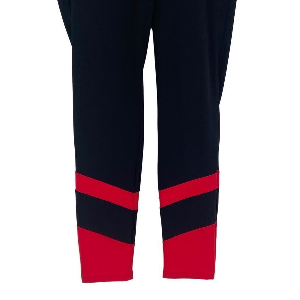 Chico's ZENERGY So Slimming Leggings Black/Red Size‎ 12/14 - Picture 6 of 9